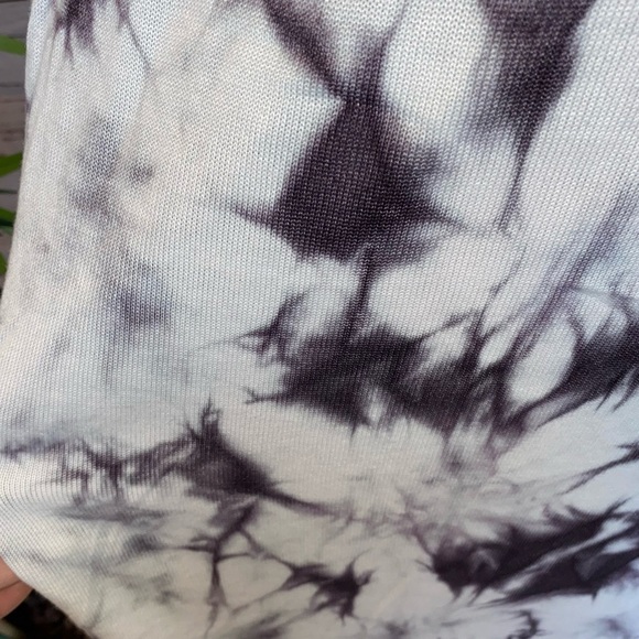 Sweet Romeo Tie Dye Jersey Open Drape Cardigan NWT - Picture 15 of 15